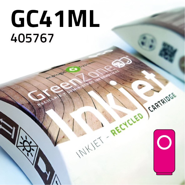 Cartucho Ricoh 405767 (GC41ml) magenta | 30 ml | Green Zone