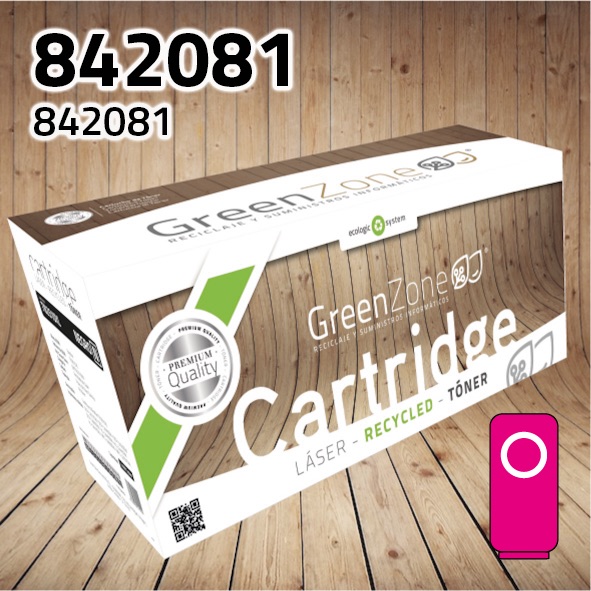 Tóner Ricoh 842081 magenta | 4.000 páginas | Green Zone