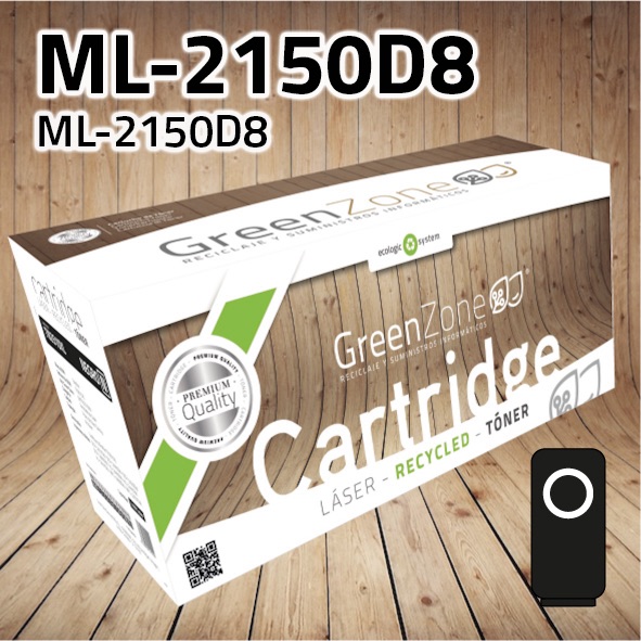 Tóner Samsung ML-2150D8 negro | 8.000 páginas | Green Zone