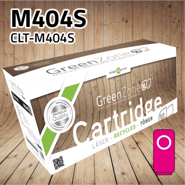 Tóner Samsung CLT-M404S magenta | 1.000 páginas | Green Zone