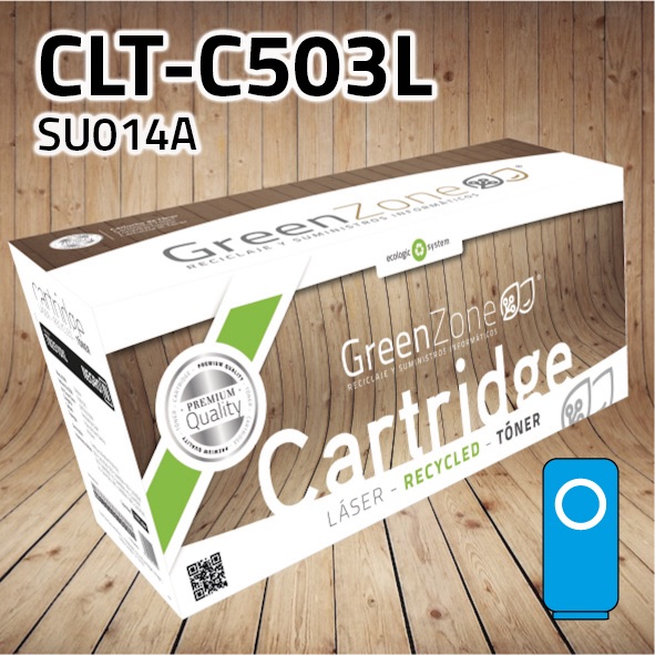 Tóner Samsung CLT-C503L cian | 5.000 páginas | Green Zone