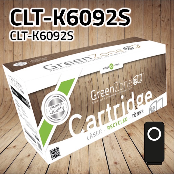 Tóner Samsung CLT-K6092S negro | 7.000 páginas | Green Zone