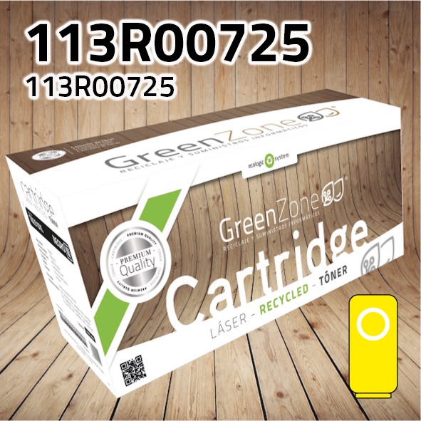 Tóner Xerox 113R00725 amarillo | 6.000 páginas | Green Zone