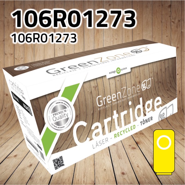 Tóner Xerox 106R01273 amarillo | 1.000 páginas | Green Zone