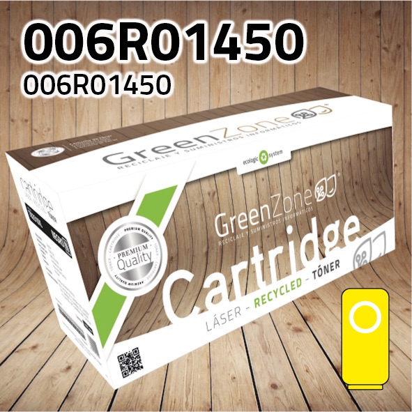 Tóner Xerox 006R01450 polimerizado amarillo | 31.000 páginas | Green Zone