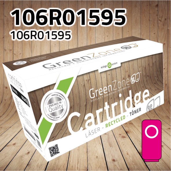 Tóner Xerox 106R01595 magenta | 2.500 páginas | Green Zone