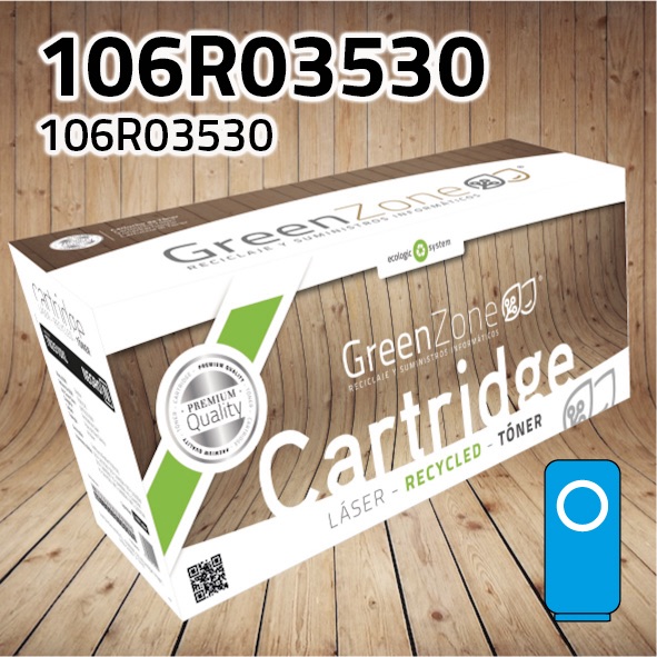 Tóner Xerox 106R03530 polimerizado cian | 8.000 páginas | Green Zone