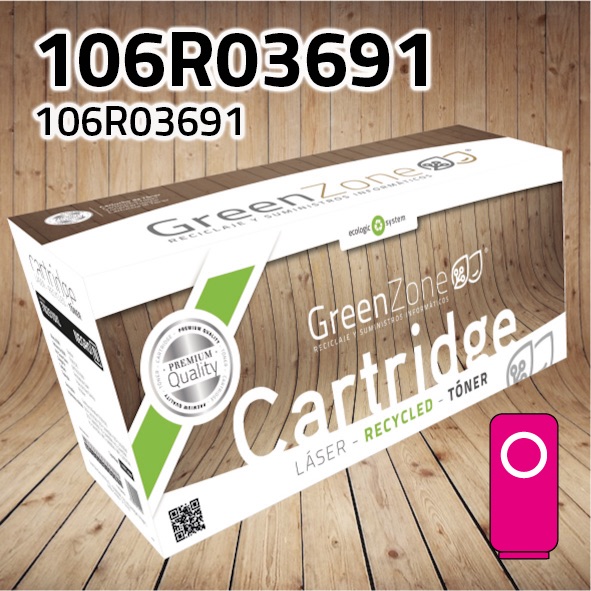 Tóner Xerox 106R03691 polimerizado magenta | 4.300 páginas | Green Zone
