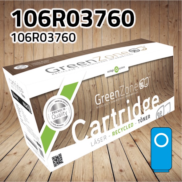 Tóner Xerox 106R03760 cian | 10.100 páginas | Green Zone
