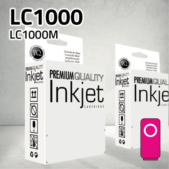 Cartucho Brother LC970M / LC1000M magenta | 15 ml | compatible
