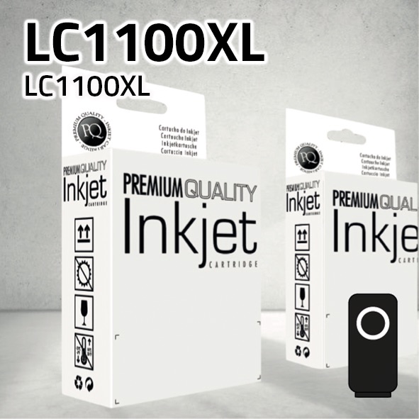 [CLBCLC1100XN] Cartucho Brother LC980/ LC985/ LC1100XL negro | 30.5 ml | compatible