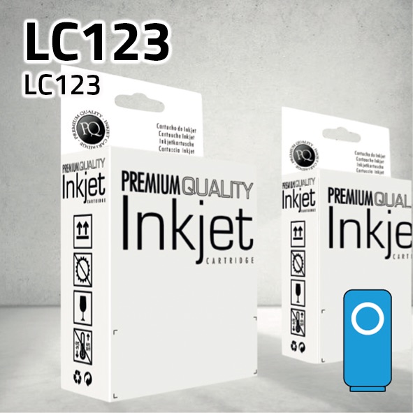 [CLBCLC123C] Cartucho Brother LC123 cian | 10ml | compatible