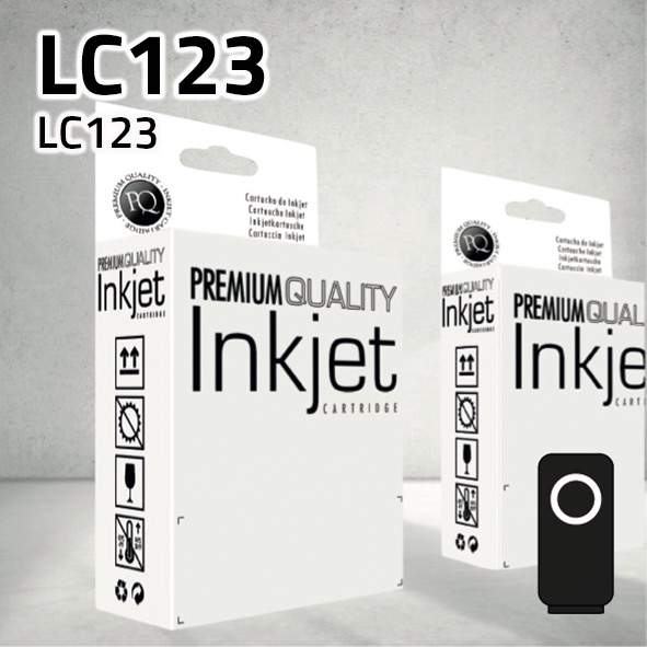 [CLBCLC123N] Cartucho Brother LC123 negro | 16ml | compatible