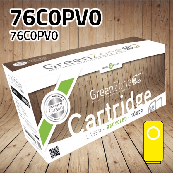 [GLT0PV0YO] Tambor Lexmark 76C0PV0 amarillo | 100.000 páginas | Green Zone