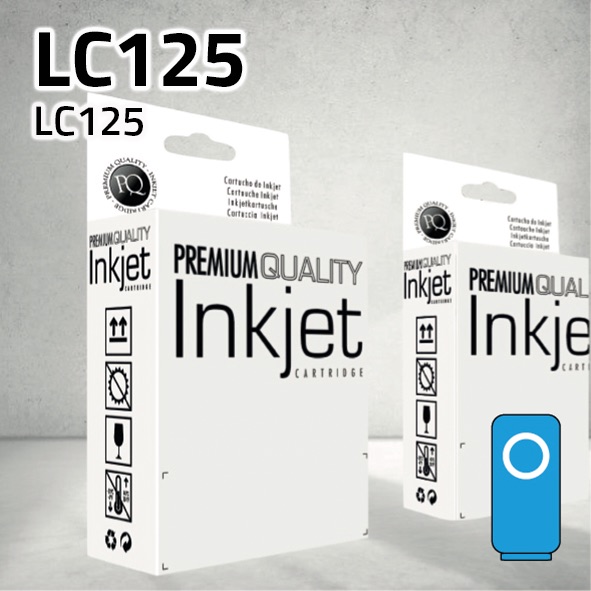 Cartucho Brother LC125 cian | 16ml | compatible