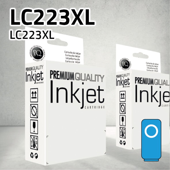 [CLBCLC223XC] Cartucho Brother LC223XL cian | 10 ml | compatible