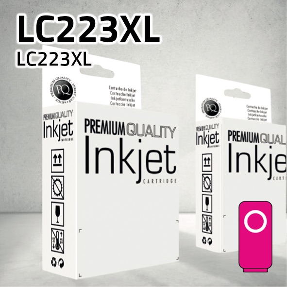 Cartucho Brother LC223XL magenta | 10 ml | compatible
