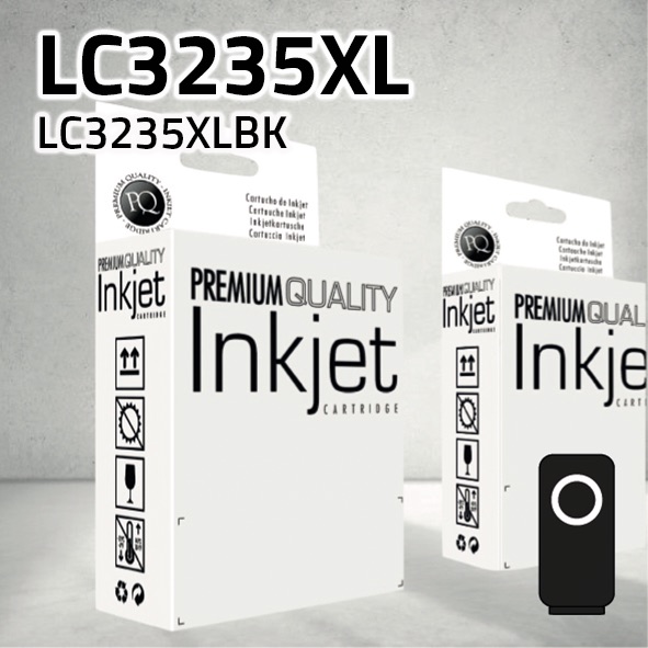 Cartucho Brother LC3235XLBK negro | 6.000 páginas | compatible