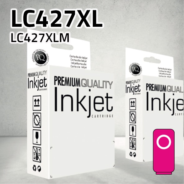 Cartucho Brother LC427XL magenta | 5.000 páginas | compatible