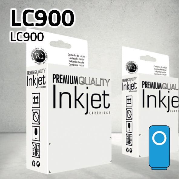Cartucho Brother LC900C cian | 13 ml | compatible