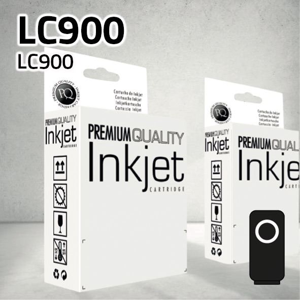 Cartucho Brother LC900N negro | 20 ml | compatible