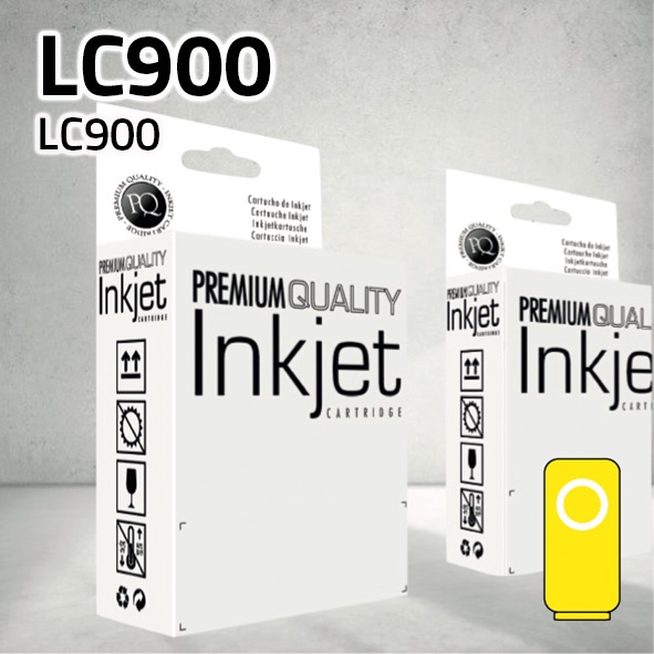 Cartucho Brother LC900Y amarillo | 13 ml | compatible