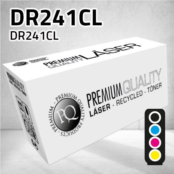 [CLBTDR241NCMY] Tambor Brother DR241BK / C / M / Y universal | 15.000 páginas | compatible