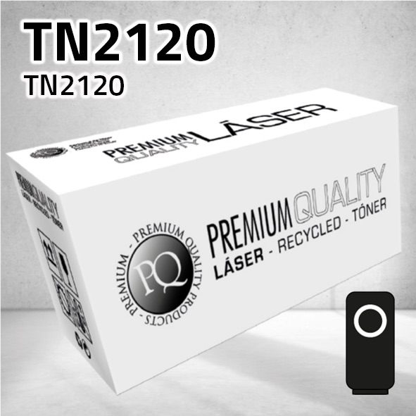 Tóner Brother TN2120 negro | 2.600 páginas | compatible