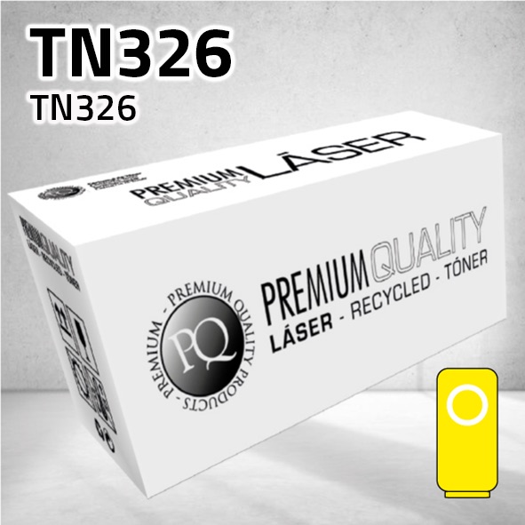 [CLBTTN326Y] Tóner Brother TN326 / TN336 amarillo | 3.500 páginas | compatible