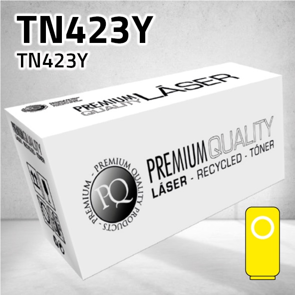 [CLBTTN423Y] Tóner Brother TN423Y amarillo | 4.000 páginas | compatible