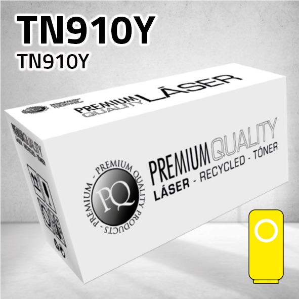 [CLBTTN910Y] Tóner Brother TN910Y amarillo | 9.000 páginas | compatible
