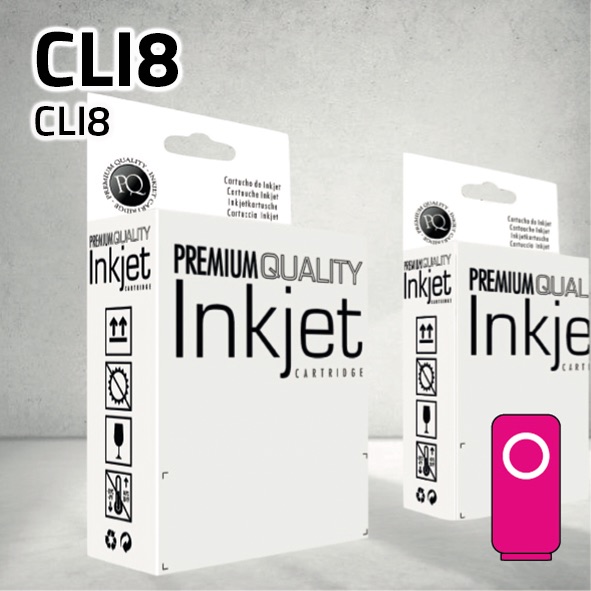 Cartucho Canon CLI8M magenta | 14 ml | compatible