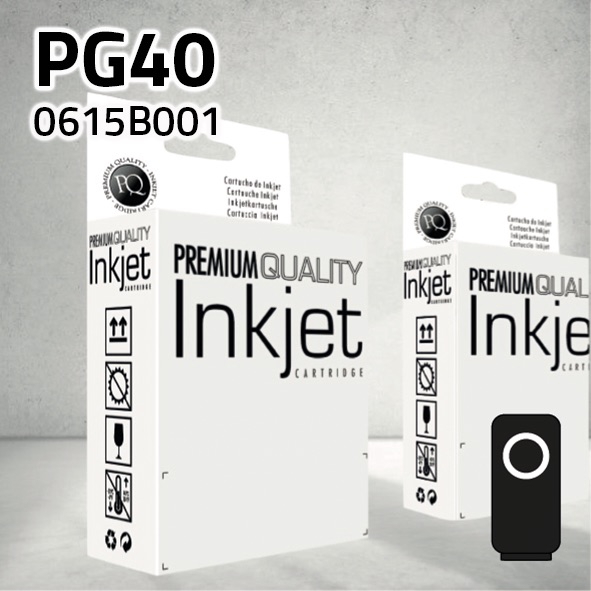 Cartucho Canon PG40 negro | 18 ml | compatible