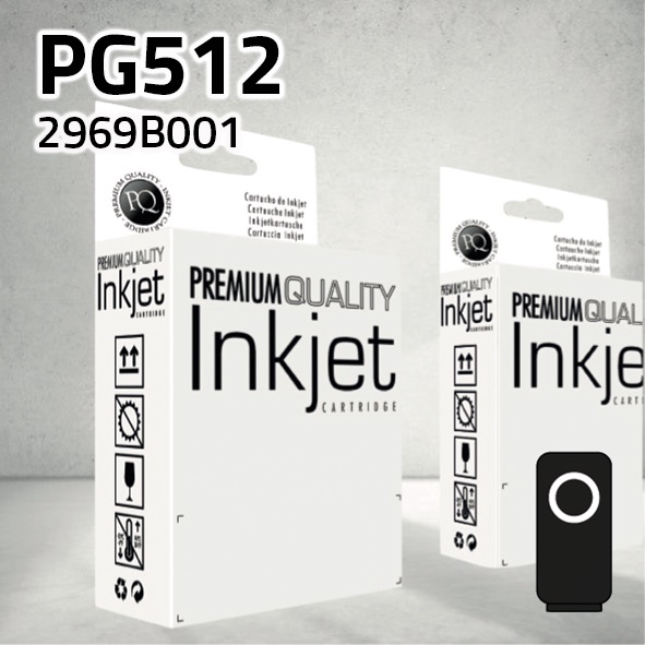 Cartucho Canon PG512 negro | 13 ml | compatible