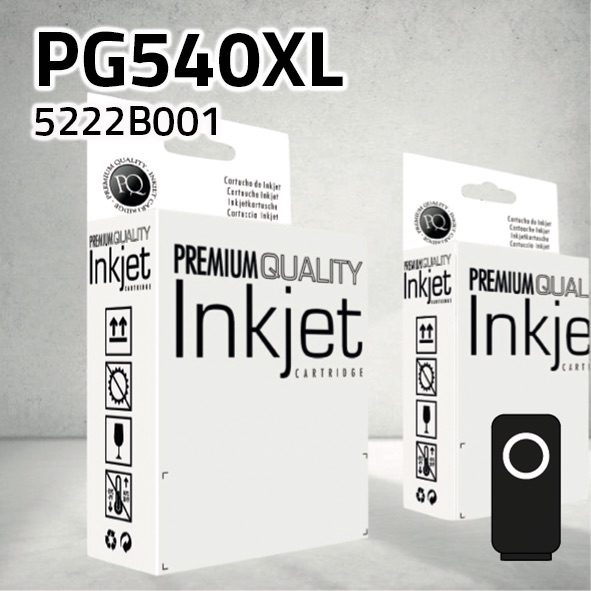 Cartucho Canon PG540XL negro | 23 ml | compatible