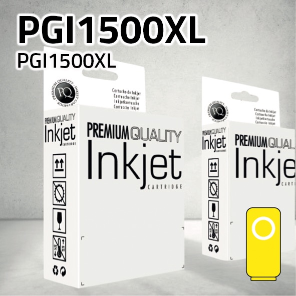 [CLCCPGI1500XY] Cartucho Canon PGI1500XL amarillo | 12 ml | compatible