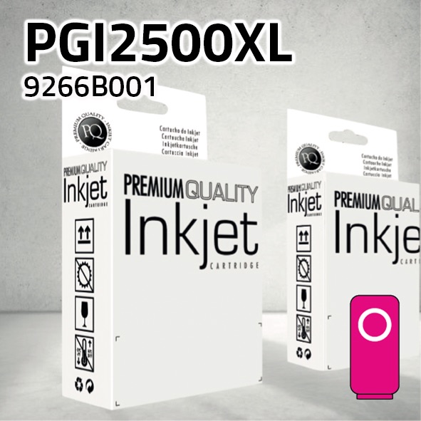 Cartucho Canon PGI2500XL magenta | 20 ml | compatible