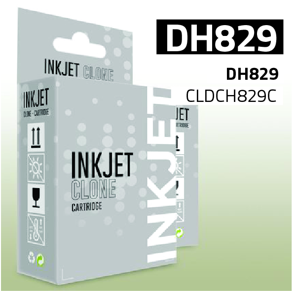 Tóner Dell DH829 negro | 15 ml | compatible