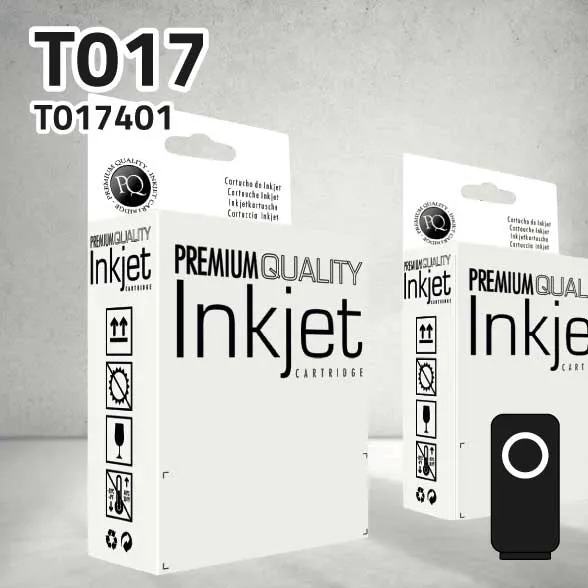 Cartucho Epson T017401 negro | 18 ml | compatible