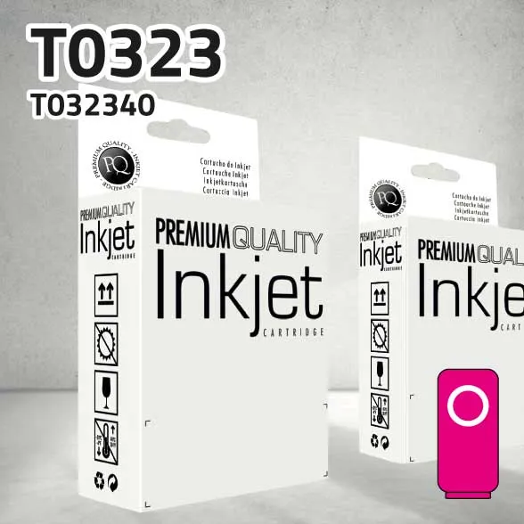 Cartucho Epson T032340 magenta | 16 ml | compatible