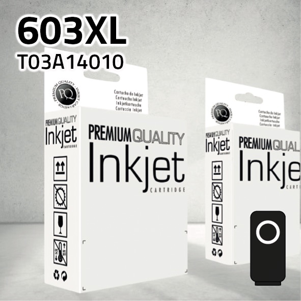 Cartucho Epson T03A14010 (603XL) negro | 500 páginas | compatible