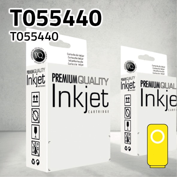 Cartucho Epson T055440 amarillo | 13 ml | compatible