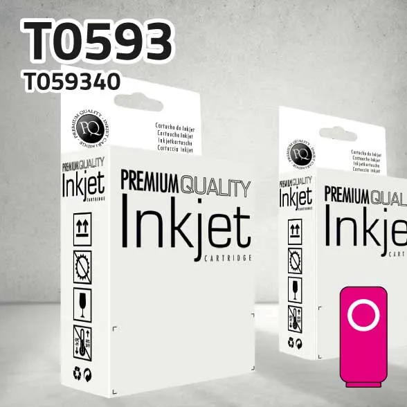 Cartucho Epson T059340 magenta | 17 ml | compatible