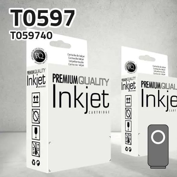 Cartucho Epson T059740 Gris | 17 ml | compatible