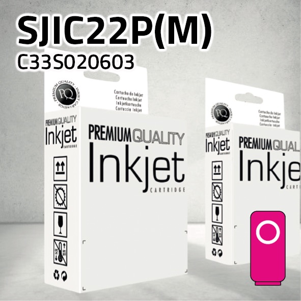 Cartucho Epson C33S020603 (SJIC22P(M)) magenta | 32,5 ml | compatible