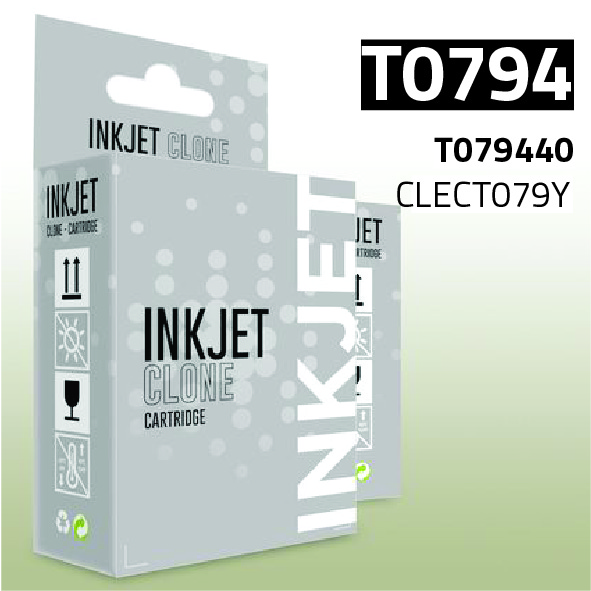 Cartucho Epson T079440 amarillo | 10 ml | compatible