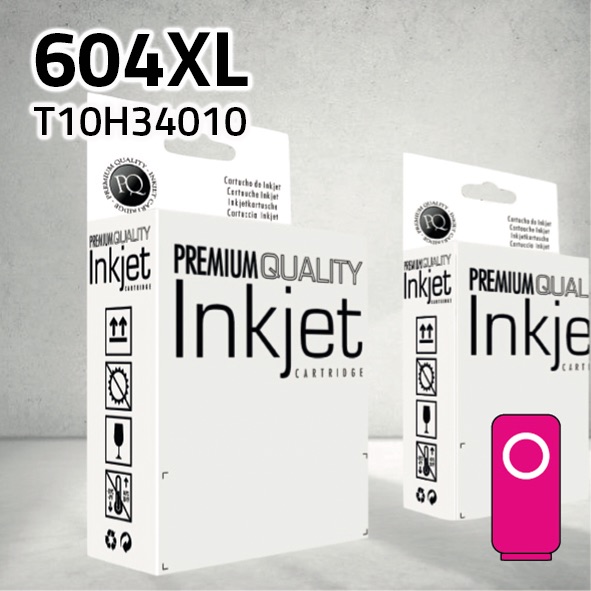 Cartucho Epson T10H34010 (604XL) magenta | 350 páginas | compatible