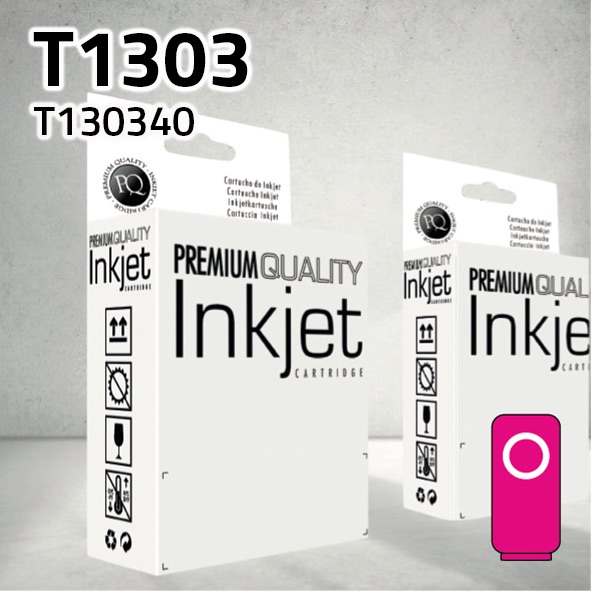 Cartucho Epson T1303 magenta | 12ml | compatible