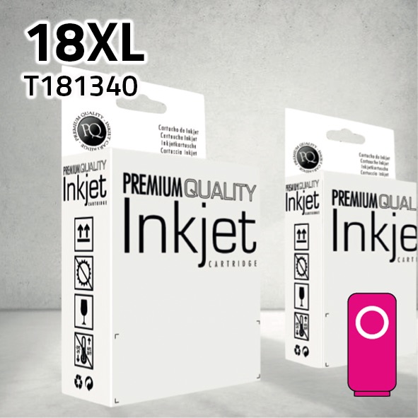 Cartucho Epson T1813 (18XL) magenta | 16ml | compatible