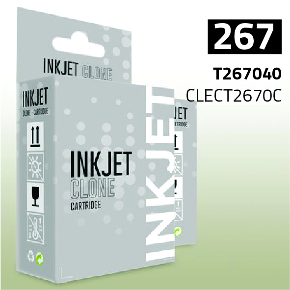 Cartucho Epson T267040 (267) color | 11,4 ml | compatible
